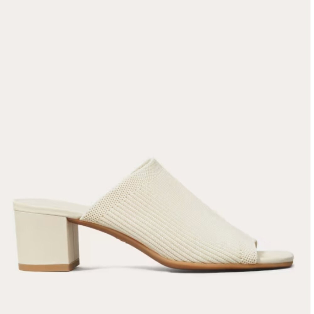 Everlane glove mule in bone